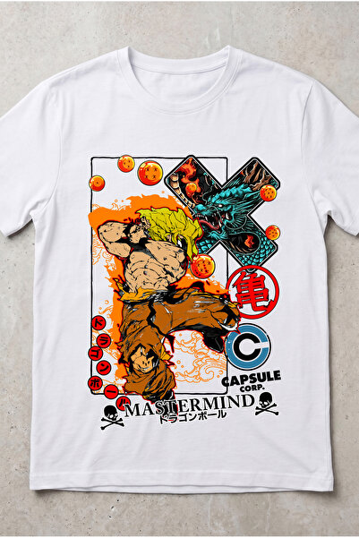 Silkensoul Dragon Ball Broly Anime Printed Standard Cut Unisex Tshirt