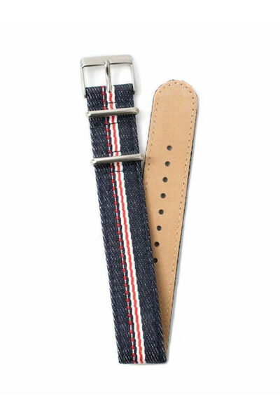 Timex Υφασμάτινο λουράκι μπλε 20mm