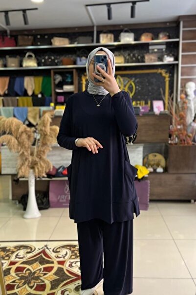 HÜMEYRA BUTİK Sandy Two-Pocket Set