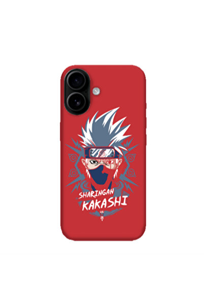 Other Apple Iphone 16 plus Anime Mangoo Red Colored Silicone TPU Θήκη
