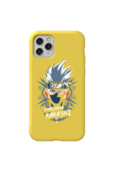 Other Apple iPhone 11 Pro Anime Mangoo Yellow Colored Silicone TPU Θήκη