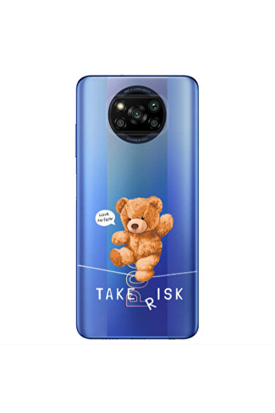 Other Xiaomi Poco X3 /X3 Pro Take risk Transparent Silicone TPU Θήκη