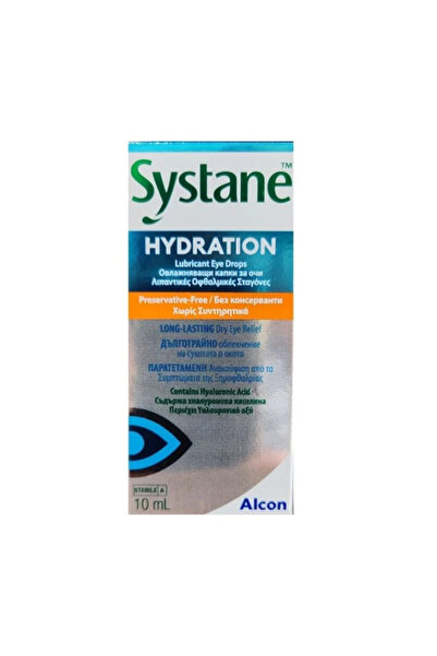 systane ALCON Υγραντικές Οφθαλμικές Σταγόνες Χωρίς Συντηρητικά 10ml