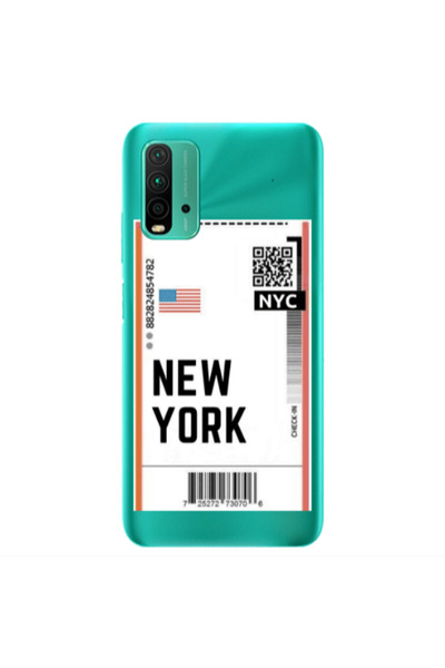 Other Xiaomi Redmi 9T New York NYC Transparent Silicone TPU Θήκη