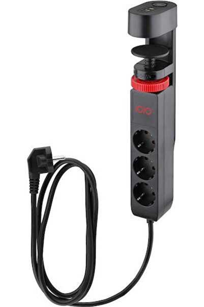 Olympia Πολύπριζο USB για άκρη τραπεζιού Ioio SL 3000 Μαύρο Κωδικός: 41211