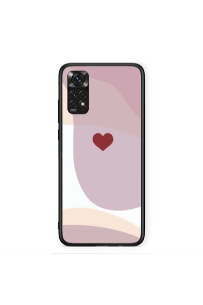 Other Xiaomi Redmi Note 11S NFC Wavy Heart Black Glossy Θήκη