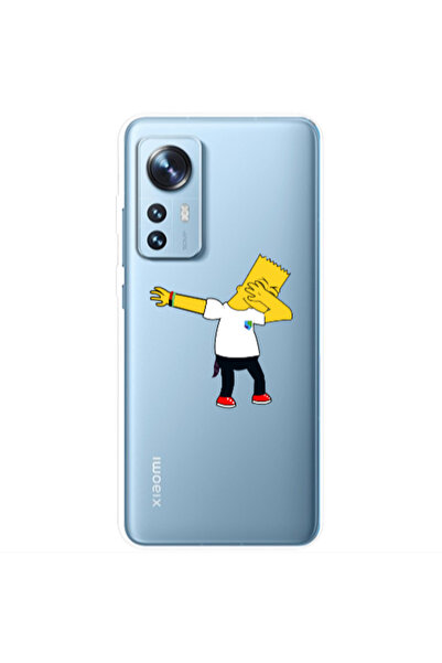 Other Xiaomi Mi 12 Pro Simpsons2 Transparent Silicone TPU Θήκη