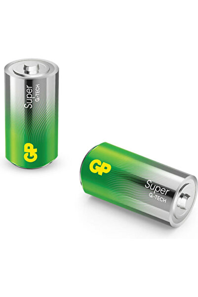 GP Batteries Συσκευασία 2 τεμαχίων Αλκαλικές Μπαταρίες C 1.5V Κωδικός: 03014A...