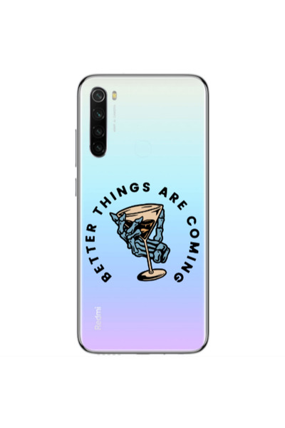 Other Xiaomi Redmi Note 8 Better Things Are Coming Transparent Silicone TPU Θήκη