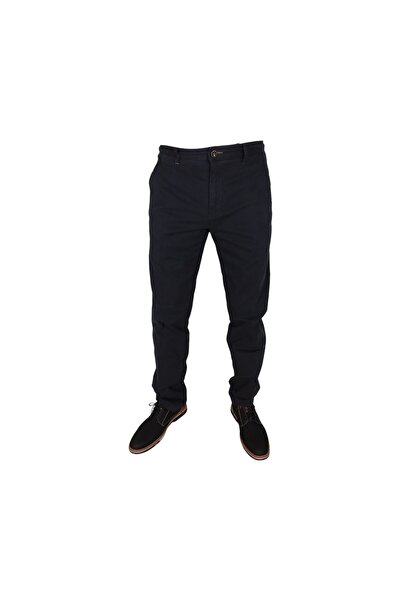SUNWILL 125127-8113-405 Ανδρικό Παντελόνι Βαμβακερό Chinos Modern Fit Μπλε Σκ...