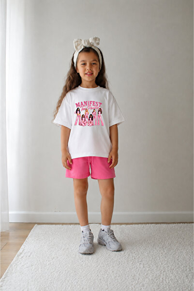 Belya Kids Wear Set de îmbrăcăminte pentru fete, model supradimensionat, Bely...
