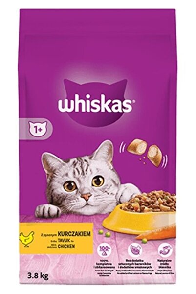 Whiskas Tavuklu Yetişkin Kedi Maması 3,8kg
