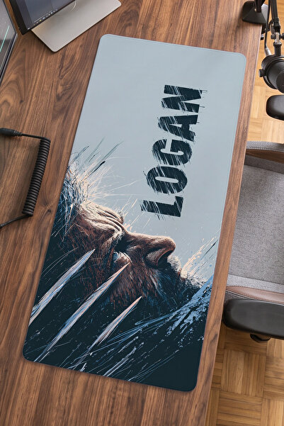 Milura Wolverine Logan 40x90 ProControl Mouse Pad Gaming Mousepad Kaymaz Taba...