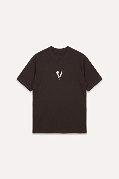 DeFacto Vikings Valhalla Boxy Fit Crew Neck Printed Short Sleeve T-Shirt H552...
