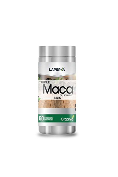 Laperva Triple Organic Maca, 1500 mg, 90 Veggie Capsules