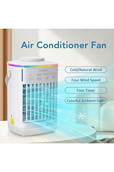 choice2 TYPE A Small Space Air Conditioning for Home Rechargeable Portable Su...