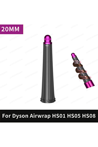 Choice 20mm Rose 20/30/40mm Conical Long Hair Barrels Attachment Compatible F...