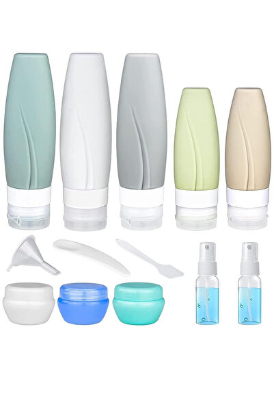 GGEROU Travel Bottles Set 14 Pack Portable Travel Containers for Women Silico...