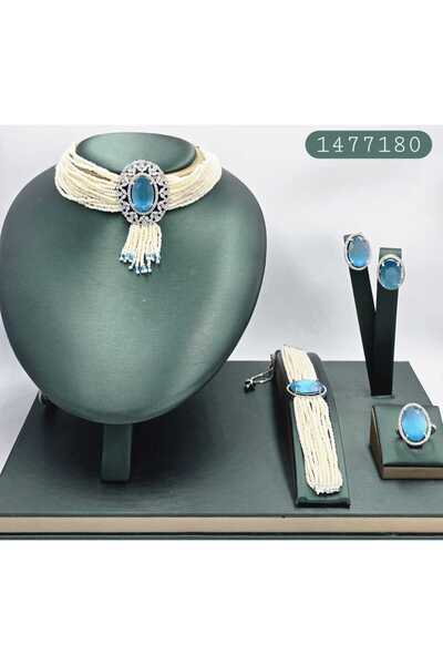 Generic High-End Royal Purple Pearl Necklace - a Modern and Distinctive Design