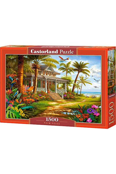 Castorland Puzzle Casa din Palmieri 1500 Piese