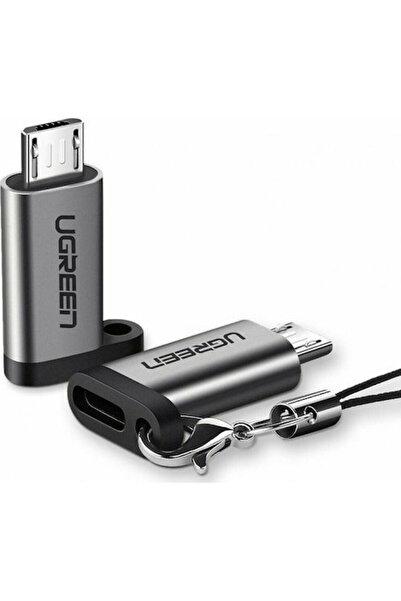 Ugreen Convertor USB-C mamă la micro USB tată Gri 1 buc. 50590