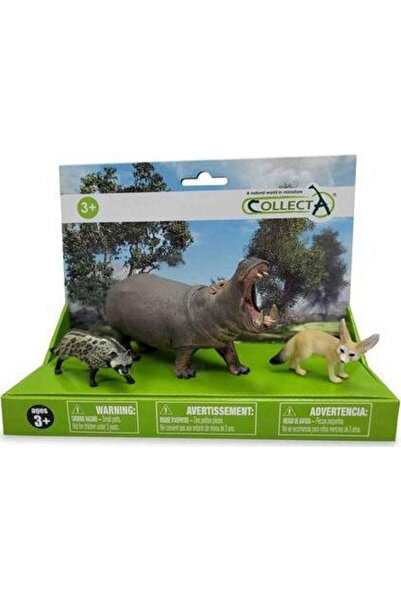 Collecta Set de figurine 3 animale sălbatice în pachet 88607 88824 88833