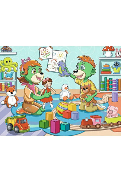 Trefl Puzzle pentru copii, Familie Veselă, 30 de piese, pentru 3+ ani