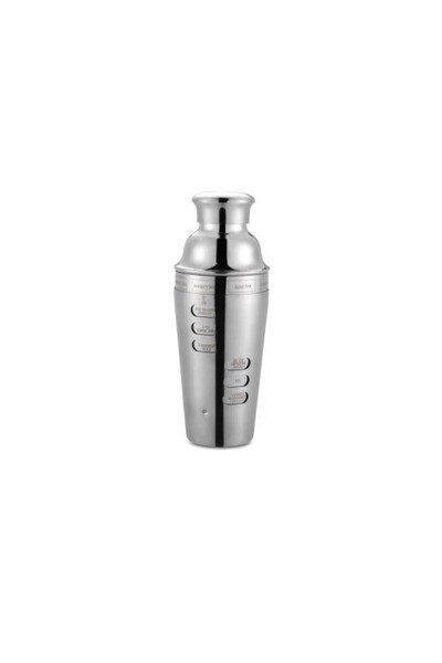 Nobo Shaker inox cocktail, 700 ml cu retete