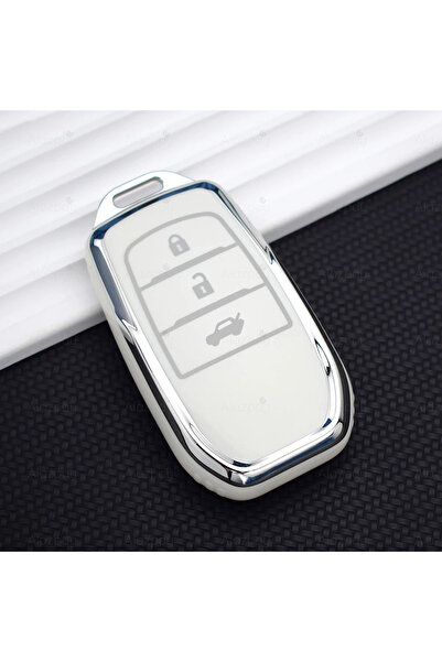 Alazpay Za Toyota CH-R Corolla Cross Yaris Cross Prius Rav4 Camry Prado Silve...