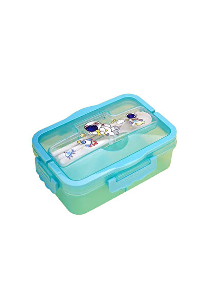 STAR BABiES - Lunch Box With 4 Compartment - Blue