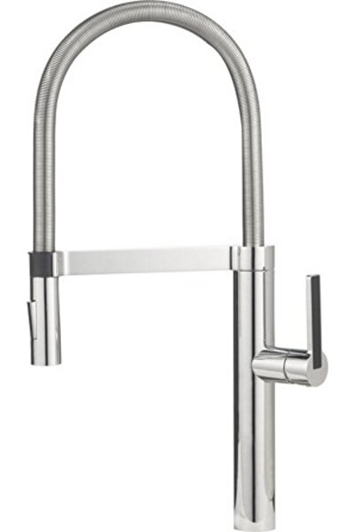 Blanco Culina-S Inox Μπαταρία Κουζίνας με Περιστρεφόμενο Ρουξούνι και Ντους μ...