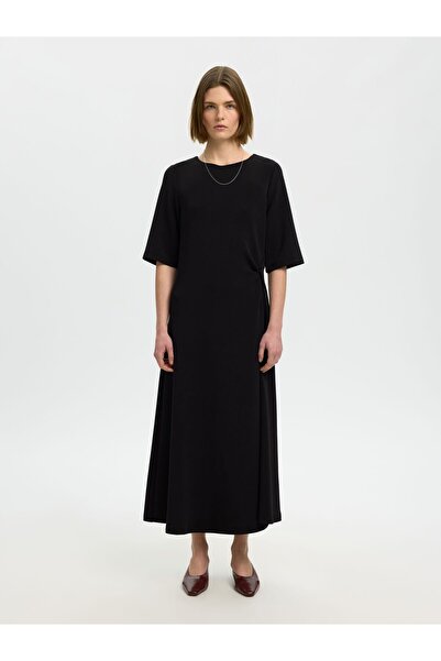 SELECTED Maxikleid Kurzarm