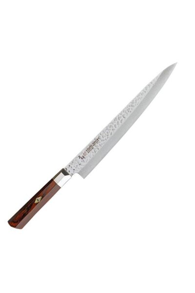 MCUSTA Cutit Zanmai Sujishiki, 270mm, otel damasc 32 straturi, lemn pakka, 210g