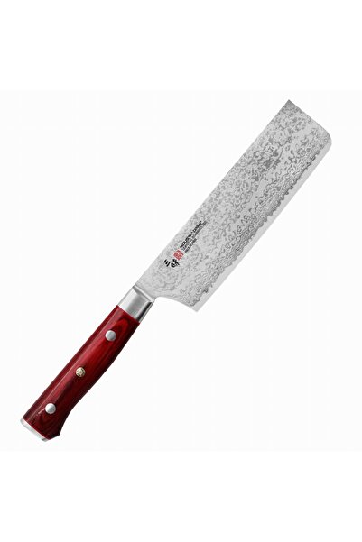 MCUSTA Cutit Zanmai Pro Flame, lama 16.5cm, 33 straturi otel, maner lemn lami...