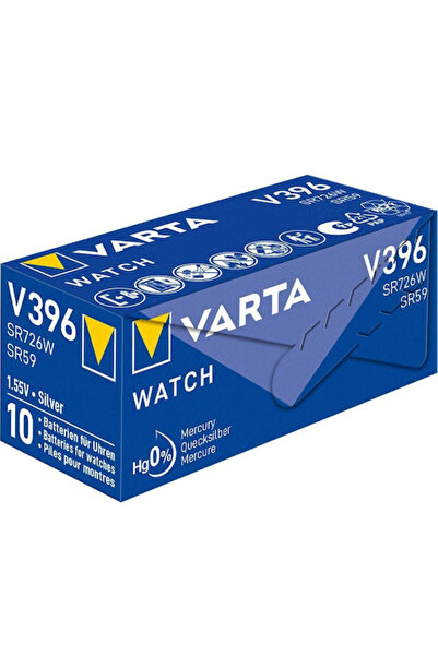 Varta V396 Μπαταρία ρολογιού οξειδίου του αργύρου SR59 1.55V 1 τεμάχιο