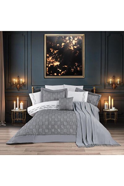 Schafer Home Moneta Dowry Set 11 Pieces Gray