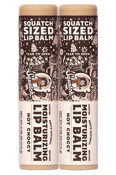 Dr Squatch Dr.Squatch Men's Hot Choccy Moisturizing Lip Balm 2X7Gr