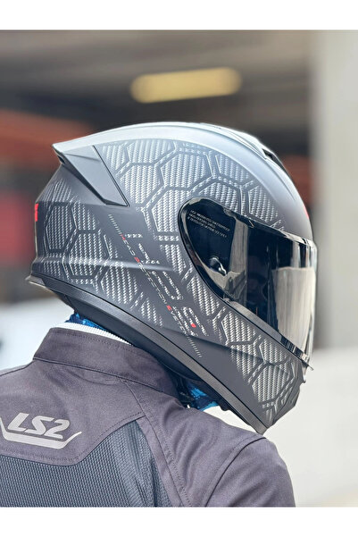 Givi 50.X SNAKE MAT KARBON KASK (SİYAH VİZÖR)