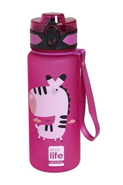 Ecolife Μπουκάλι Τριτάν Ζέβρα 500ML (33-BO-2309)