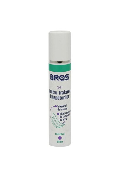 bros Gel, Bros, pentru Tratarea Intepaturilor de Tantari 50 ml Mentol si Aloe...
