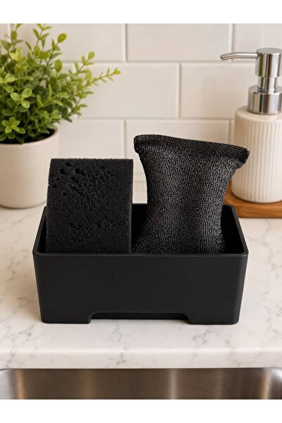 Umut's Countertop Sponge Holder, Soap Holder, Kitchen and Bathroom Organizer ...