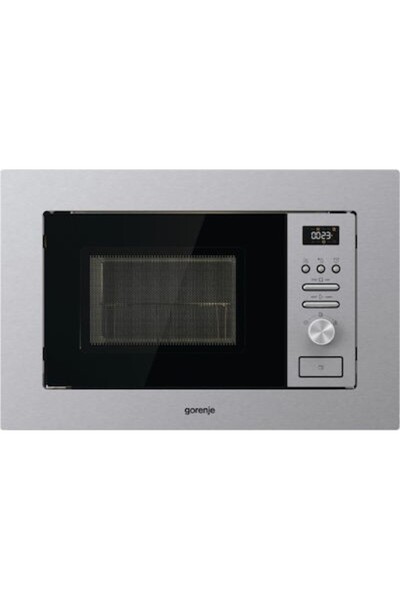 Gorenje BMI201AG1X Inox Εντοιχιζόμενος Φούρνος Μικροκυμάτων με Grill 20lt
