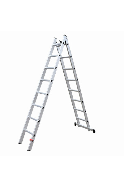 MESTERINO Scara combinata din aluminiu TOOLS JL-206-2X9, 4.3 metri, 2x9 trept...