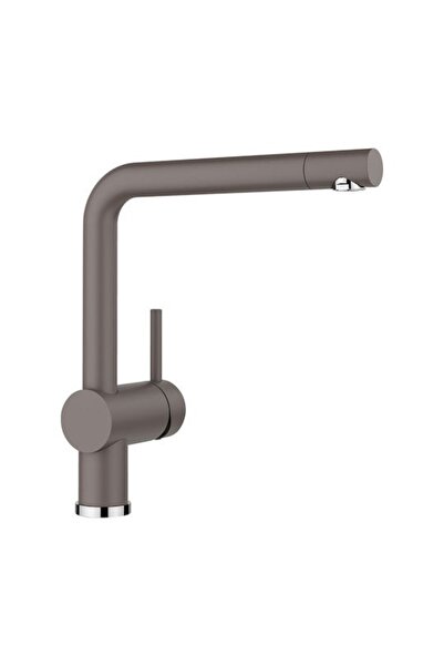 Blanco Linus SILGRANIT® Volcano Grey Μπαταρία Κουζίνας με Περιστρεφόμενο Ρουξ...