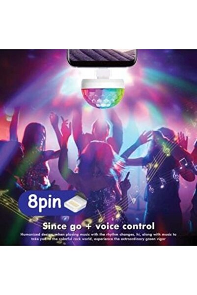 OEM Glob disco ritmic pentru mobil (8 pini) Ø4 cm