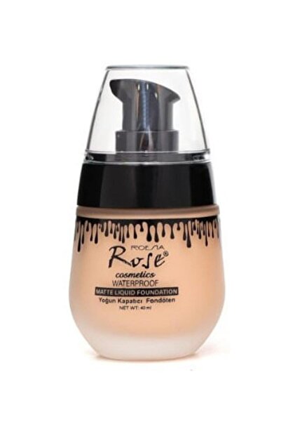 3B Trend Rose Waterproof Matte Liquid Foundation No:4 Intense Coverage, Water...