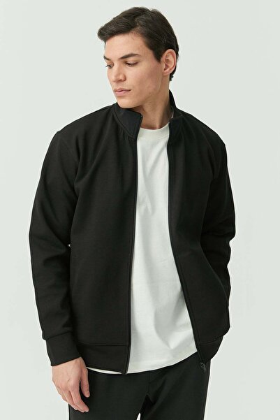PAULMARK Zippered Sweat Top