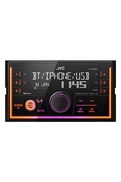 JVC Ηχοσύστημα Αυτοκινήτου Universal 2DIN (Bluetooth/USB)
