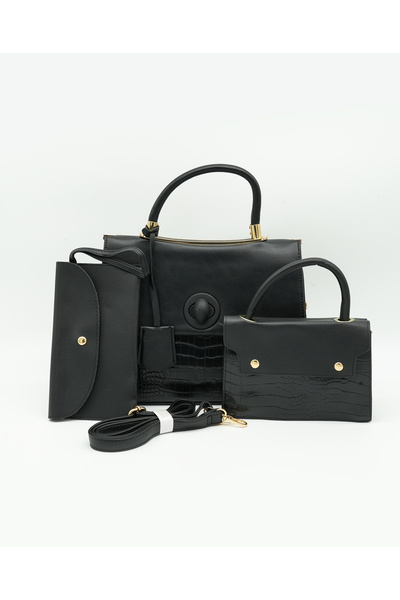 Finelook Elegant 3-Piece Handbag Set – Stylish & Versatile Shoulder Bag Colle...