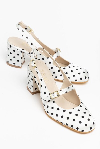 ZEVA COLLECTION Zeva Margot Polka Dot Women's Stylish Ballerina Shoes